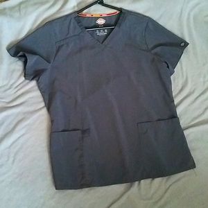 MATCHING gray scrub set